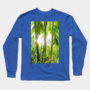 Sun through the Tropical Trees Photograph Long Sleeve T-Shirt